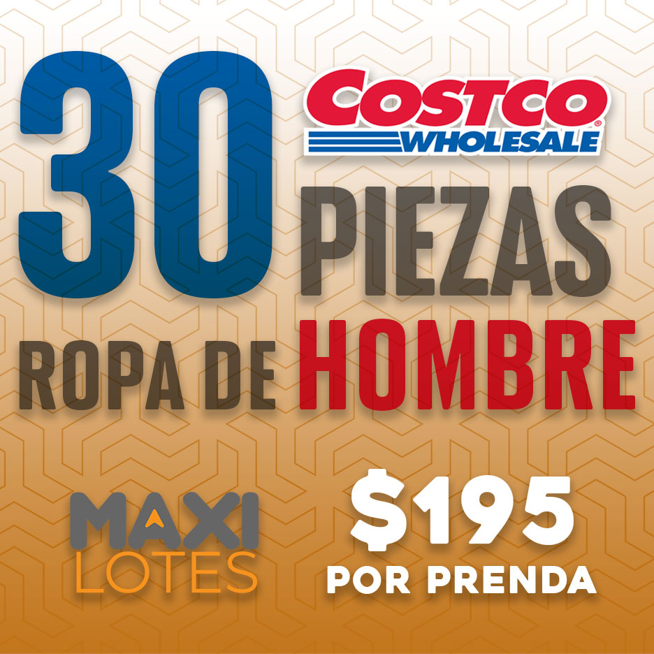 Lote de Ropa Costco Hombres - 30 piezas