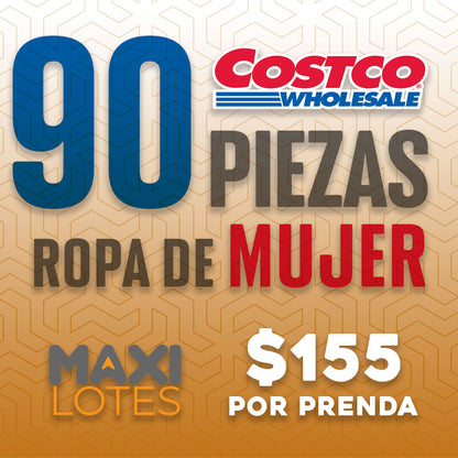 Lote de Ropa Costco Mujeres - 90 piezas